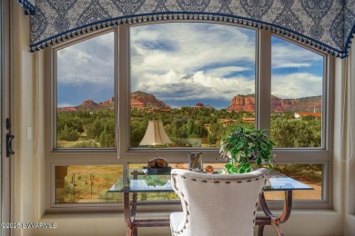 Iconic Sedona Luxury Retreat Backing to National Forest. Step on Sedona Golf Resort in Arizona - for sale on GolfHomes.com, golf home, golf lot