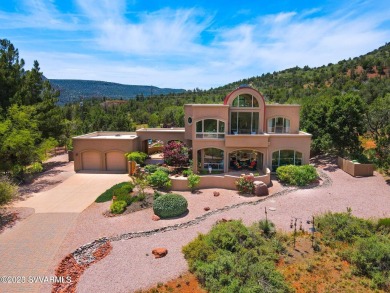 Iconic Sedona Luxury Retreat Backing to National Forest. Step on Sedona Golf Resort in Arizona - for sale on GolfHomes.com, golf home, golf lot