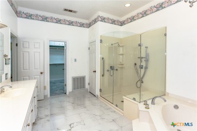 Discover timeless elegance in this stunning residence nestled in on Stonetree Golf Club in Texas - for sale on GolfHomes.com, golf home, golf lot
