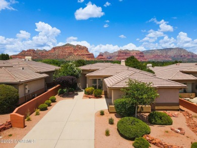 Sedona Elegance with Iconic Red Rock Views. Discover refined on Sedona Golf Resort in Arizona - for sale on GolfHomes.com, golf home, golf lot