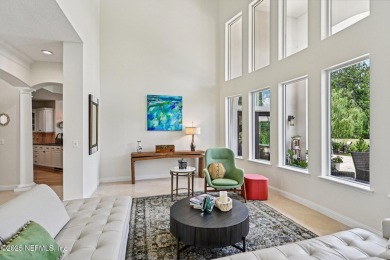 Experience unmatched luxury in this breathtaking waterfront on Eagle Harbor Golf Club in Florida - for sale on GolfHomes.com, golf home, golf lot