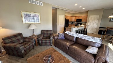 Fully furnished two bed two bath condo sitting on the second on Hawks Eye Golf Course in Michigan - for sale on GolfHomes.com, golf home, golf lot