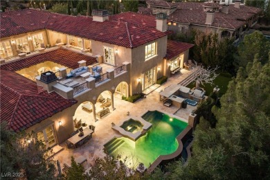 Timeless elegance meets modern luxury at 30 Augusta Canyon on Southern Highlands Golf Club in Nevada - for sale on GolfHomes.com, golf home, golf lot