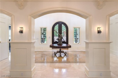 Timeless elegance meets modern luxury at 30 Augusta Canyon on Southern Highlands Golf Club in Nevada - for sale on GolfHomes.com, golf home, golf lot