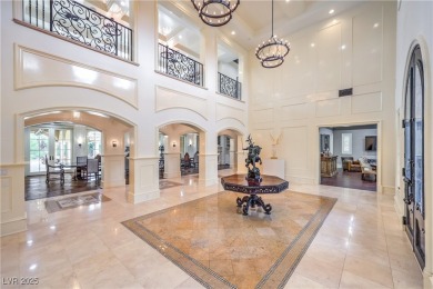 Timeless elegance meets modern luxury at 30 Augusta Canyon on Southern Highlands Golf Club in Nevada - for sale on GolfHomes.com, golf home, golf lot