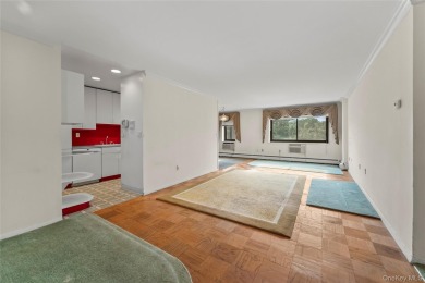 Commuter's dream with assigned garage parking! Large 2 bedrooms on Scarsdale Golf Club in New York - for sale on GolfHomes.com, golf home, golf lot