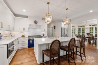 Blending luxury  comfort, this completely renovated home on Ballantyne Resort and Country Club in North Carolina - for sale on GolfHomes.com, golf home, golf lot