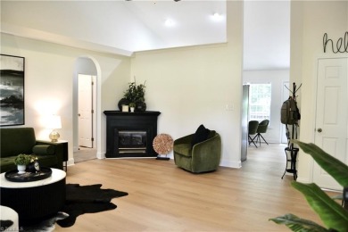 Recently featured on national TV, this beautifully updated home on Lake Louise Golf Club in North Carolina - for sale on GolfHomes.com, golf home, golf lot