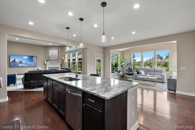 Beautiful newer construction colonial in the highly sought after on Tanglewood Golf Club in Michigan - for sale on GolfHomes.com, golf home, golf lot