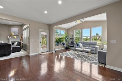 Beautiful newer construction colonial in the highly sought after on Tanglewood Golf Club in Michigan - for sale on GolfHomes.com, golf home, golf lot