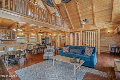 Welcome to The Cozy Cabin, a beautifully maintained mountain on Bent Creek Golf Course in Tennessee - for sale on GolfHomes.com, golf home, golf lot