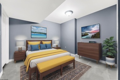 Welcome to this 2 bed, 3.5 bath contemporary end-unit townhome on Lakeview Golf Resort and Spa - Lakeview in West Virginia - for sale on GolfHomes.com, golf home, golf lot