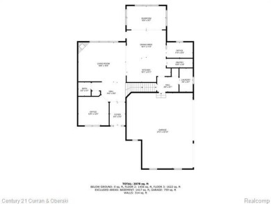Beautiful newer construction colonial in the highly sought after on Tanglewood Golf Club in Michigan - for sale on GolfHomes.com, golf home, golf lot