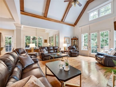 Discover timeless elegance and exceptional craftsmanship in this on Chateau Elan Golf Club  in Georgia - for sale on GolfHomes.com, golf home, golf lot