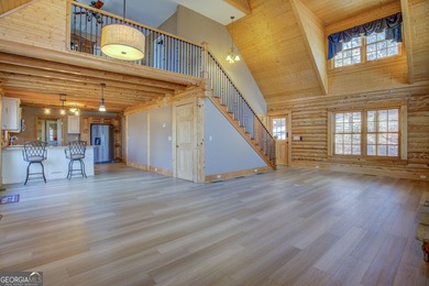 Beautiful and well maintained ready to move in Southland Log on Turtle Cove Golf Course in Georgia - for sale on GolfHomes.com, golf home, golf lot