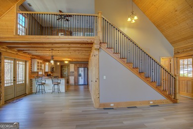 Beautiful and well maintained ready to move in Southland Log on Turtle Cove Golf Course in Georgia - for sale on GolfHomes.com, golf home, golf lot