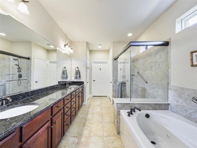 Welcome to this beautiful 3-bedroom plus study and 2.5 bath home on Frisco Lakes Golf Course in Texas - for sale on GolfHomes.com, golf home, golf lot