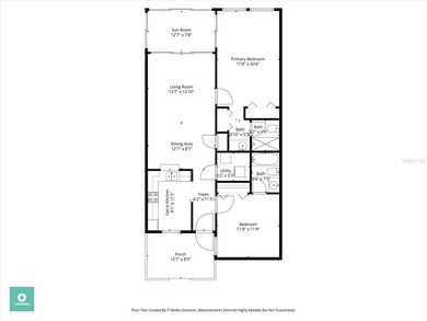 Under contract-accepting backup offers. Enjoy stunning lake on The Meadows Golf and Country Club in Florida - for sale on GolfHomes.com, golf home, golf lot