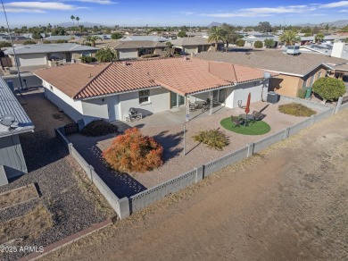 Park & Sunset Views! Located on a cul-de-sac in Sunland Village on Sunland Village Golf Club in Arizona - for sale on GolfHomes.com, golf home, golf lot