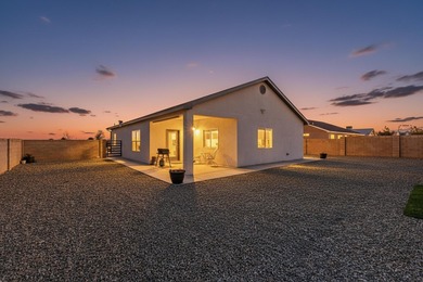 Enjoy the golf course community in this almost new home modern on Tierra Del Sol Golf Course in New Mexico - for sale on GolfHomes.com, golf home, golf lot