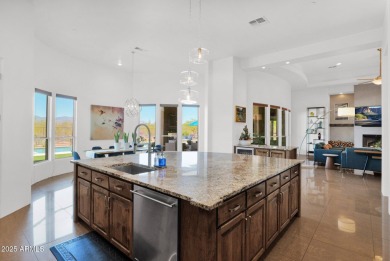 Twice celebrated in Phoenix Home & Garden Magazine, this 4,300 on Whisper Rock Golf Club  in Arizona - for sale on GolfHomes.com, golf home, golf lot