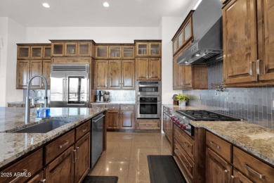 Twice celebrated in Phoenix Home & Garden Magazine, this 4,300 on Whisper Rock Golf Club  in Arizona - for sale on GolfHomes.com, golf home, golf lot