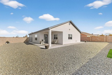 Enjoy the golf course community in this almost new home modern on Tierra Del Sol Golf Course in New Mexico - for sale on GolfHomes.com, golf home, golf lot