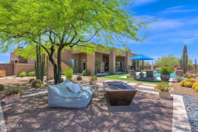Twice celebrated in Phoenix Home & Garden Magazine, this 4,300 on Whisper Rock Golf Club  in Arizona - for sale on GolfHomes.com, golf home, golf lot
