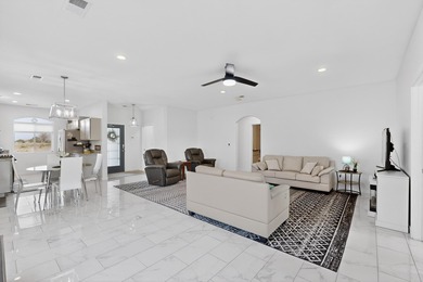 Enjoy the golf course community in this almost new home modern on Tierra Del Sol Golf Course in New Mexico - for sale on GolfHomes.com, golf home, golf lot