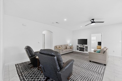 Enjoy the golf course community in this almost new home modern on Tierra Del Sol Golf Course in New Mexico - for sale on GolfHomes.com, golf home, golf lot