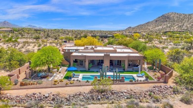Twice celebrated in Phoenix Home & Garden Magazine, this 4,300 on Whisper Rock Golf Club  in Arizona - for sale on GolfHomes.com, golf home, golf lot