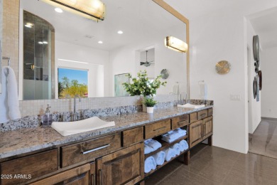 Twice celebrated in Phoenix Home & Garden Magazine, this 4,300 on Whisper Rock Golf Club  in Arizona - for sale on GolfHomes.com, golf home, golf lot