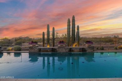 Twice celebrated in Phoenix Home & Garden Magazine, this 4,300 on Whisper Rock Golf Club  in Arizona - for sale on GolfHomes.com, golf home, golf lot