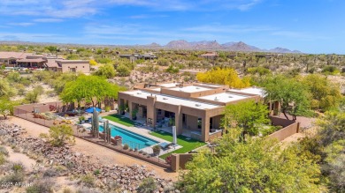Twice celebrated in Phoenix Home & Garden Magazine, this 4,300 on Whisper Rock Golf Club  in Arizona - for sale on GolfHomes.com, golf home, golf lot