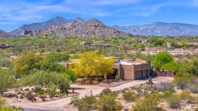 Twice celebrated in Phoenix Home & Garden Magazine, this 4,300 on Whisper Rock Golf Club  in Arizona - for sale on GolfHomes.com, golf home, golf lot