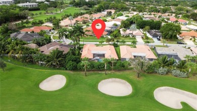 Spacious property directly on the Golf Course with beautiful on The Country Club At Boca Raton in Florida - for sale on GolfHomes.com, golf home, golf lot