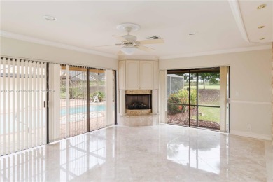 Spacious property directly on the Golf Course with beautiful on The Country Club At Boca Raton in Florida - for sale on GolfHomes.com, golf home, golf lot