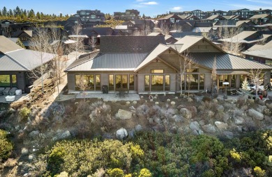 Stunning single level end-unit townhome perched on a natural on Tetherow Golf Club in Oregon - for sale on GolfHomes.com, golf home, golf lot