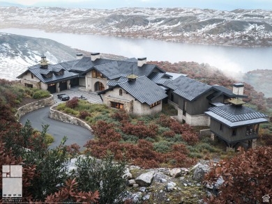 Dubbed the Water-Earth-Sky Villa by the renowned architectural on Talisker Club At Tuhaye in Utah - for sale on GolfHomes.com, golf home, golf lot