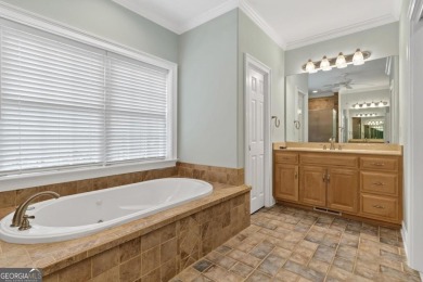 Experience refined lakefront living at its finest at 1390 Winged on Harbor Club Golf and Country Club in Georgia - for sale on GolfHomes.com, golf home, golf lot