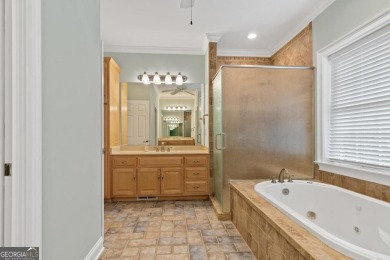 Experience refined lakefront living at its finest at 1390 Winged on Harbor Club Golf and Country Club in Georgia - for sale on GolfHomes.com, golf home, golf lot
