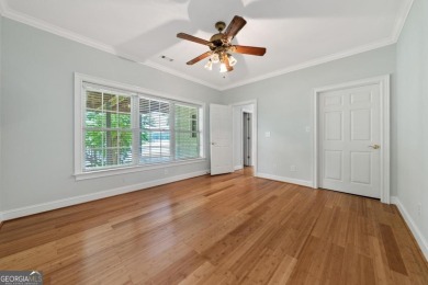 Experience refined lakefront living at its finest at 1390 Winged on Harbor Club Golf and Country Club in Georgia - for sale on GolfHomes.com, golf home, golf lot