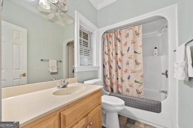 Experience refined lakefront living at its finest at 1390 Winged on Harbor Club Golf and Country Club in Georgia - for sale on GolfHomes.com, golf home, golf lot