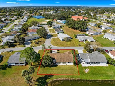 NEW ROOF COMING SOON! Golf course and water views await it's new on The Links of Spruce Creek in Florida - for sale on GolfHomes.com, golf home, golf lot
