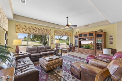 Located on the 14th hole of Deer Valley Golf Course in Sun City on Corte Bella Golf Club in Arizona - for sale on GolfHomes.com, golf home, golf lot