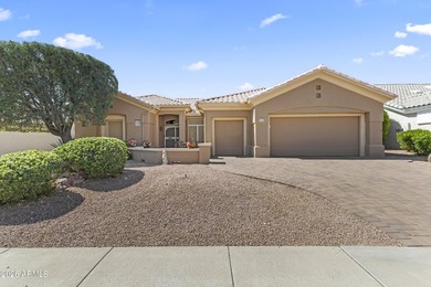 Located on the 14th hole of Deer Valley Golf Course in Sun City on Corte Bella Golf Club in Arizona - for sale on GolfHomes.com, golf home, golf lot