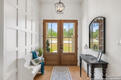 Experience Hill Country living in this stunning Jarik custom on Vaaler Creek Golf Club in Texas - for sale on GolfHomes.com, golf home, golf lot
