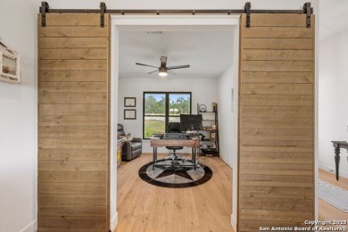 Experience Hill Country living in this stunning Jarik custom on Vaaler Creek Golf Club in Texas - for sale on GolfHomes.com, golf home, golf lot