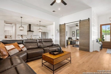 Experience Hill Country living in this stunning Jarik custom on Vaaler Creek Golf Club in Texas - for sale on GolfHomes.com, golf home, golf lot