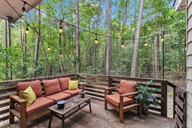 This charming, well-maintained home at the end of a cul-de-sac on Hedingham Golf and Athletic Club in North Carolina - for sale on GolfHomes.com, golf home, golf lot